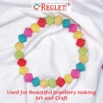 480 Pcs Angoora Beads for Bracelet Making Kit, Bead Craft - Image 4