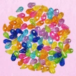 920 Pcs Crystal Drop Beads for Bracelet Making Kit, Bead Craft - Image 6