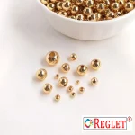 1800 Pcs Golden Pearl Beads for Craft, Jewellery Making Kit - Size 4 , 5 , 6 , 8 , 10 , 12 mm - Image 7