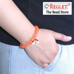 10 Pcs Charms + 160 Pcs Oval Shaped Glass Beads for Bracelet Making Kit - Image 4