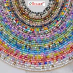 5600 Glass Seed Bead (0/8 - 3mm) + 1800 Off White Pearls Beads + Jewellery Making Kit - Image 9