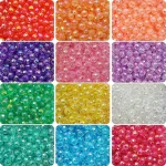 1500 Pcs Rainbow Crystal Beads for Bracelet Making Kit, Bead Craft