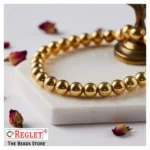 350 Pcs / 10mm Golden Pearl Beads for Jewellery Making Kit | Pearls for Craft | 200g - Image 4
