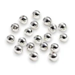 200 Pcs / 12mm Silver Pearl Beads for Jewellery Making Kit | Pearls for Craft | 200g