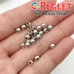 5800 / 4mm Pcs Silver Pearl Beads for Jewellery Making Kit | Pearls for Craft | 200g - Image 3