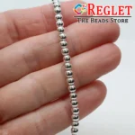 5800 / 4mm Pcs Silver Pearl Beads for Jewellery Making Kit | Pearls for Craft | 200g - Image 4
