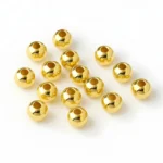 650 Pcs / 8mm Golden Pearl Beads for Jewellery Making Kit | Pearls for Craft | 200g