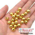 650 Pcs / 8mm Golden Pearl Beads for Jewellery Making Kit | Pearls for Craft | 200g - Image 7