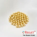 650 Pcs / 8mm Golden Pearl Beads for Jewellery Making Kit | Pearls for Craft | 200g - Image 6
