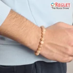 Natural Sunstone Beads Bracelet | Boost Confidence, Positivity & Success | Natural Healing Bracelet - Image 3