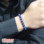 Blue Lapis Beads Bracelet – Natural Crystal for Confidence, Communication & Mental Clarity - Image 6
