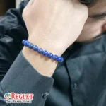 Blue Lapis Beads Bracelet – Natural Crystal for Confidence, Communication & Mental Clarity - Image 3