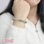 Natural Green Aventurine Beads Bracelet – Luck, Prosperity & Opportunity Crystal - Image 4