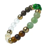 Dhan Yog Bracelet for Wealth, Luck & Financial Growth | Boost Confidence, Focus & Protection with Natural Gemstone Beads | Natural Healing Bracelet