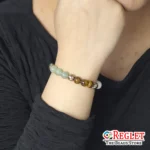 Dhan Yog Bracelet for Wealth, Luck & Financial Growth | Boost Confidence, Focus & Protection with Natural Gemstone Beads | Natural Healing Bracelet - Image 3
