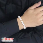 Rose Quartz Bracelet – Natural Love & Healing Crystal Beads for Self-Love, Emotional Balance & Positive Energy - Image 3