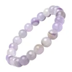 Natural Amethyst Beads Bracelet – Healing Crystal for Calmness, Stress Relief & Spiritual Protection