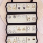 Korean Style Gold Silver Finish Earrings for Women, Pack of 12 Pairs - Stud & Drop Earring Combo Set, Trendy Fashion Jewellery - E11