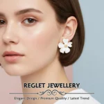 Korean Style Silver Finish Earrings for Women, Pack of 4 Pairs - Stud & Drop Earring Combo Set, Trendy Fashion Jewellery - E2 - Image 6