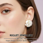 Korean Style Silver Finish Earrings for Women, Pack of 4 Pairs - Stud & Drop Earring Combo Set, Trendy Fashion Jewellery - E3 - Image 7