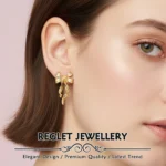 Korean Style Gold Finish Earrings for Women, Pack of 12 Pairs - Stud & Drop Earring Combo Set, Trendy Fashion Jewellery - E7 - Image 8