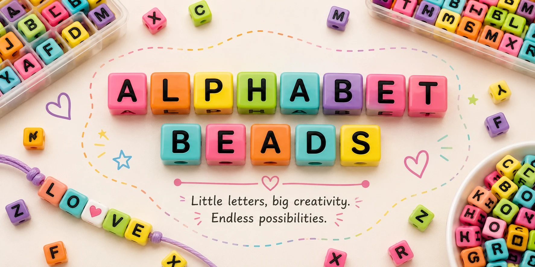 aLPHABET bEADS