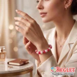 Dual Shade Sparkle + Lustre Glass Beads Bracelets for Women, Girls - Stretchable - Pack of 12 - Image 6