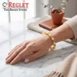 Jelly + Lustre Glass Beads Bracelets for Women, Girls - Stretchable - Pack of 9 - Image 3