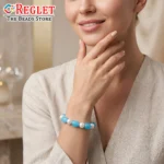 Cylinder + Lustre Glass Beads Bracelets for Women, Girls - Stretchable - Pack of 12 - Image 6