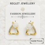 Korean Fashion Earrings Set for Women - Pack of 4 Pairs - Trendy Fashion Jewellery for Girls - E13 - Image 2