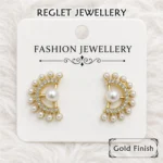 Korean Fashion Earrings Set for Women - Pack of 4 Pairs - Trendy Fashion Jewellery for Girls - E13 - Image 4