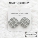 Korean Fashion Earrings Set for Women - Pack of 4 Pairs - Trendy Fashion Jewellery for Girls - E12 - Image 4