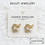 Korean Fashion Earrings Set for Women - Pack of 4 Pairs - Trendy Fashion Jewellery for Girls - E16 - Image 5