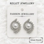 Korean Fashion Earrings Set for Women - Pack of 4 Pairs - Trendy Fashion Jewellery for Girls - E16 - Image 3