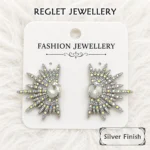 Korean Fashion Earrings Set for Women - Pack of 4 Pairs - Trendy Fashion Jewellery for Girls - E18 - Image 2