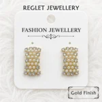 Korean Fashion Earrings Set for Women - Pack of 4 Pairs - Trendy Fashion Jewellery for Girls - E18 - Image 4