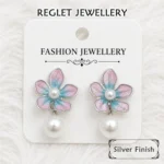 Korean Fashion Earrings Set for Women - Pack of 4 Pairs - Trendy Fashion Jewellery for Girls - E19 - Image 2