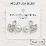 Korean Fashion Earrings Set for Women - Pack of 4 Pairs - Trendy Fashion Jewellery for Girls - E19 - Image 3