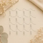 100 Gm, Earring Hooks - Silver Finish - 19x21mm - Image 4