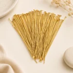 100 Gm, Metal Golden Head Pins - 40mm [1.6 Inches] - Image 2