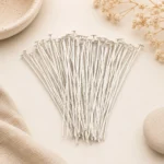 100 Gm, Metal Silver Head Pins - 40mm [1.6 Inches] - Image 3