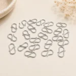 100 Gm, Silver Finish S Hooks - 10mm * 5mm - Image 2
