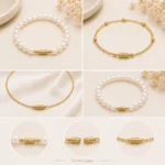 25 Pcs Gold Finish Barrel Clasp - 12mm - Image 2
