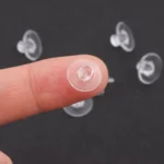 200 Pcs, Solt Rubber Earrings Back Stopper Earnuts Stud - 10x7mm - Image 8