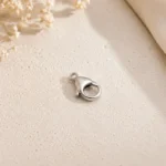 250 PCs Silver Finish Lobster Clasps - 10mm - Image 2