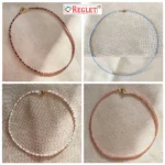 REGLET 3200 Pcs Glass Seed Beads - Size 0/6 (3.8mm) + Jewellery Making Kit – Multicolour, 300g - Image 3