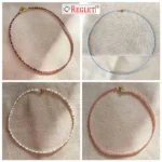 REGLET 3200 Pcs Glass Seed Beads - Size 0/6 (3.8mm) + 1800 Pcs Off White Pearl Beads + Jewellery Making Kit – Multicolour, 480g - Image 3