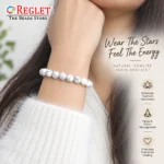 Natural Howlite Bracelet for Stress Relief & Emotional Balance - Image 6