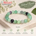 Natural Fluorite Bracelet for Focus, Mental Clarity & Emotional Balance - Image 2