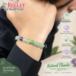 Natural Fluorite Bracelet for Focus, Mental Clarity & Emotional Balance - Image 6